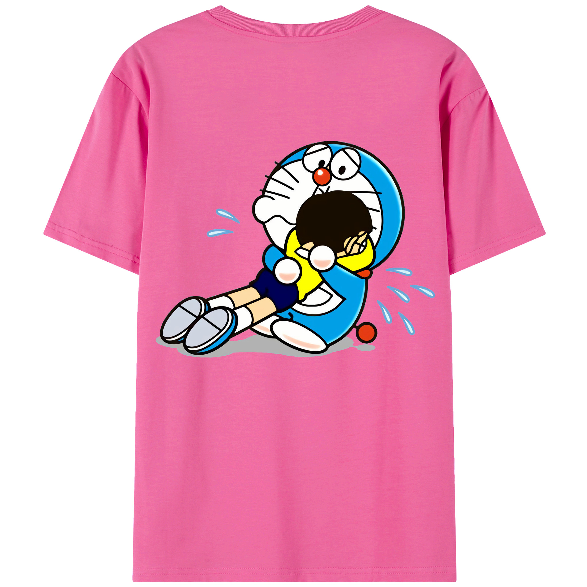 （画像用） ドラえもん Doraemon レディース半袖Tシャツ(バックプリント)